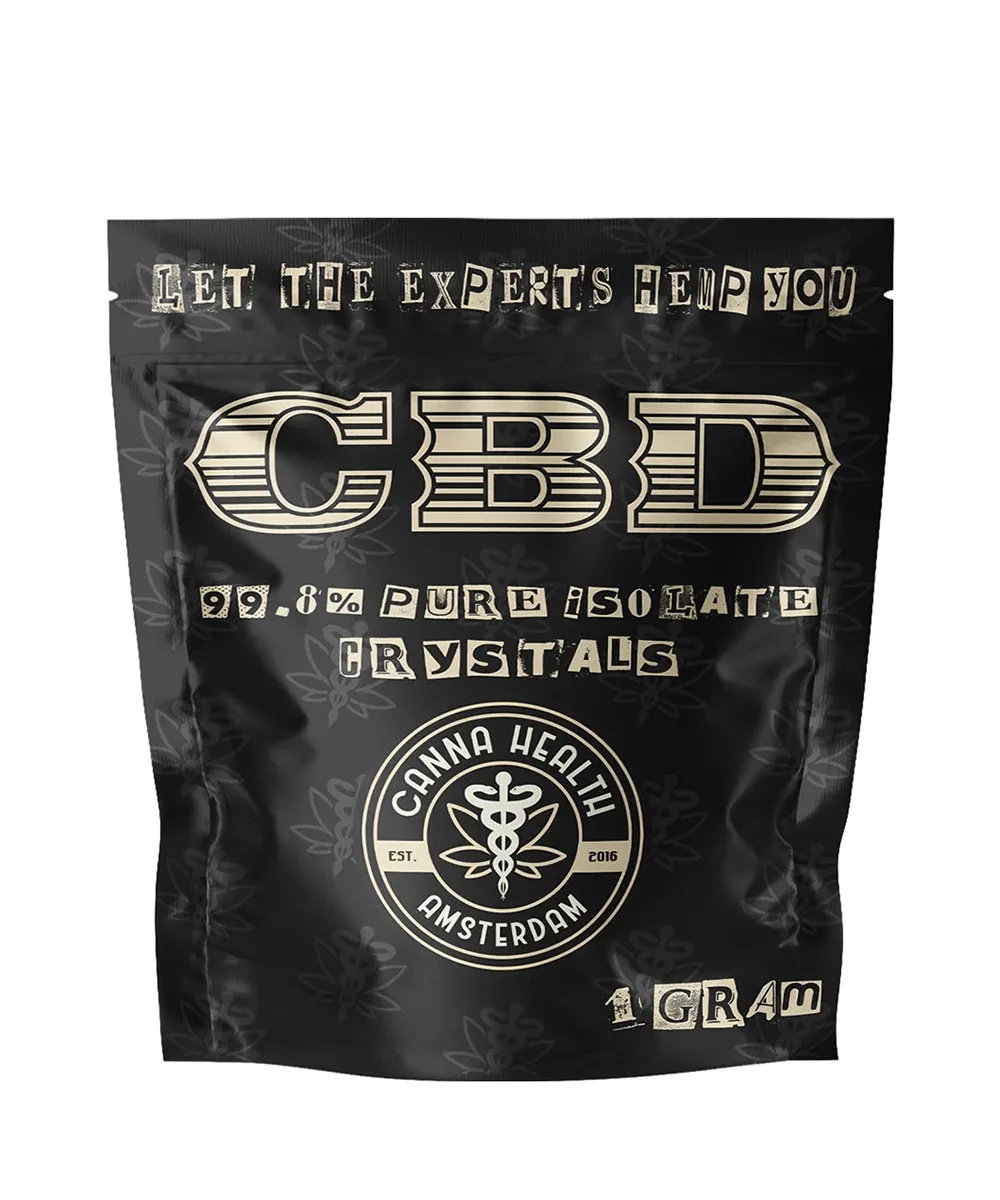 CBD Crystals - Canna Health Amsterdam CBD ΚΡΥΣΤΑΛΛΟΙ 99.7% ΚΑΘΑΡΟΤΗΤΑΣ - 1000 mg - Image 1
