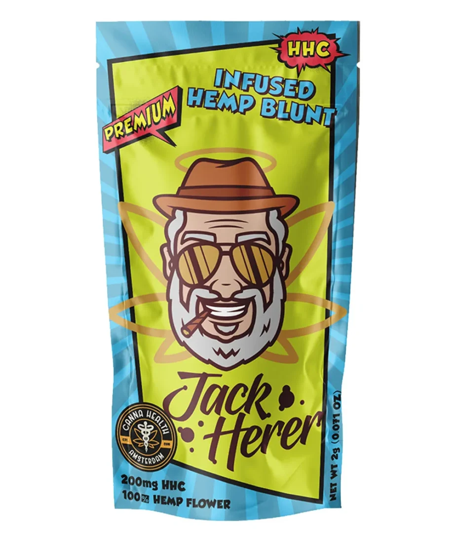 jack herer hhc hemp blunt PREMIUM HHC INFUSED HEMP BLUNT: Jack Herer – 200 mg HHC - Image 1