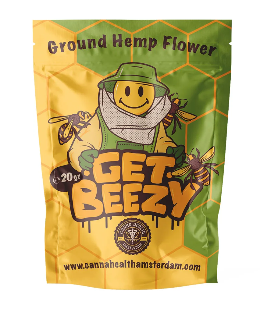 Get-Beezy-Green-Ground-Hemp-Flower Get Beezy Green CBD - Τριμμένοι Ανθοί Κάνναβης - 20g - Image 1