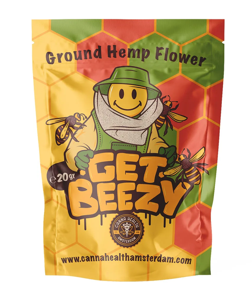Get Beezy CBG - Canna Health Amsterdam Get Beezy CBG-CBD - Τριμμένος Ανθός Κάνναβης - 20g - Image 1
