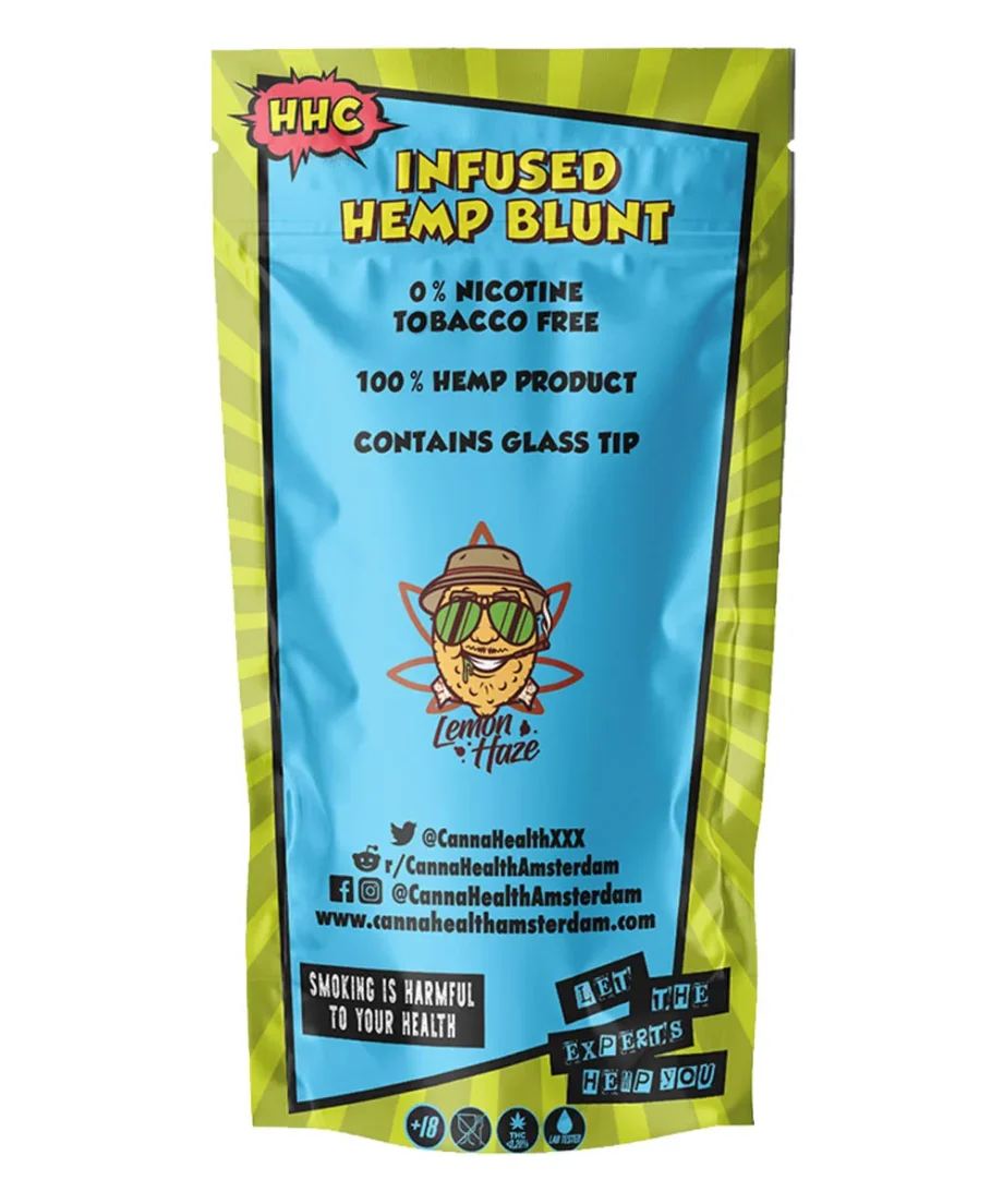 PREMIUM HHC INFUSED HEMP BLUNT: Lemon Haze – 200 mg HHC - Image 2