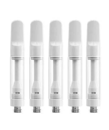 Άδειο Vape Cartridge 1ml - (χωρίς e-liquid) - Thread 510 - 5 τεμάχια