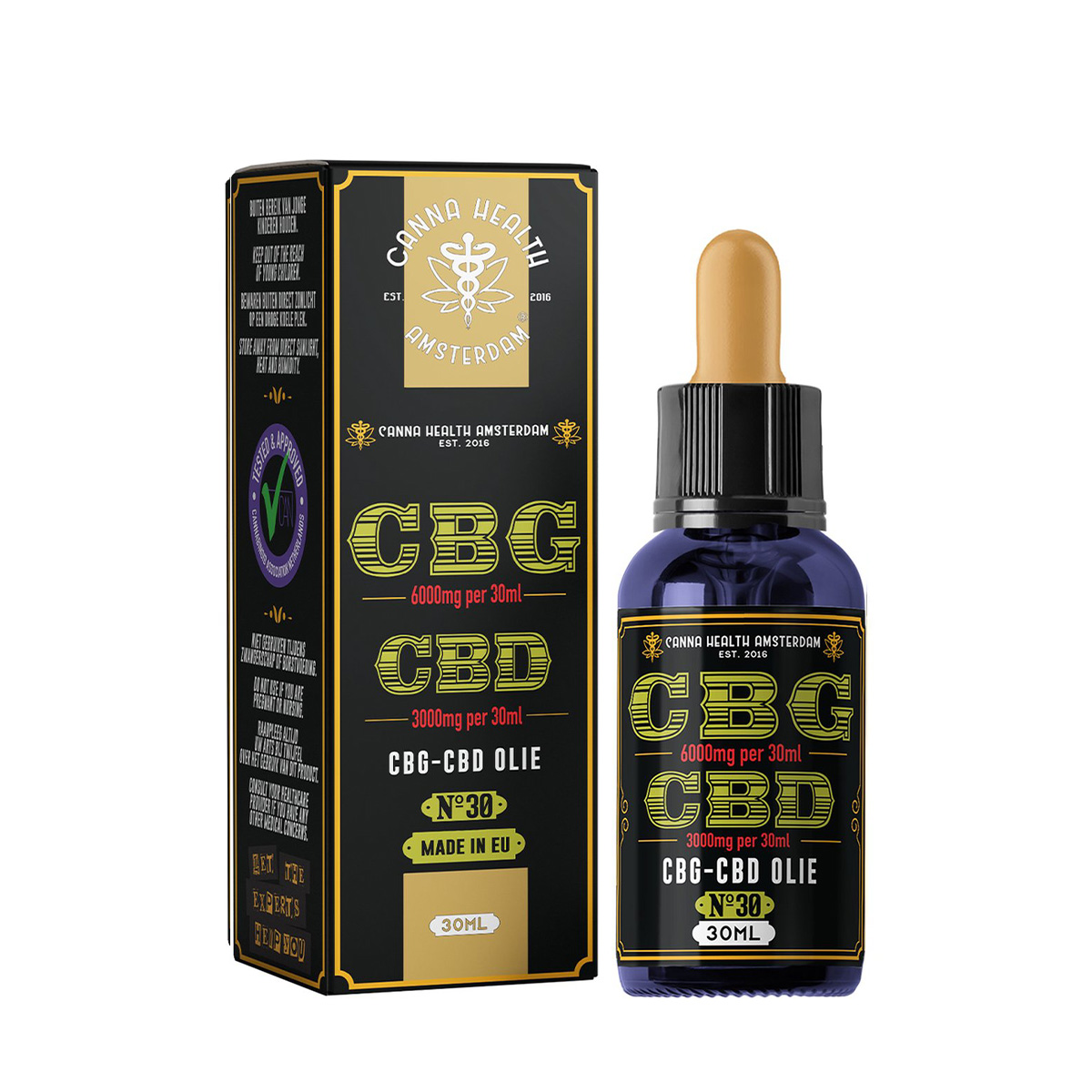 No30-CBG No 30 CBG-CBD Oil - Canna Health Amsterdam