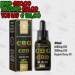No. 30 CBG-CBD 'Ελαιο - CBG 6000 mg, CBD 3000 mg