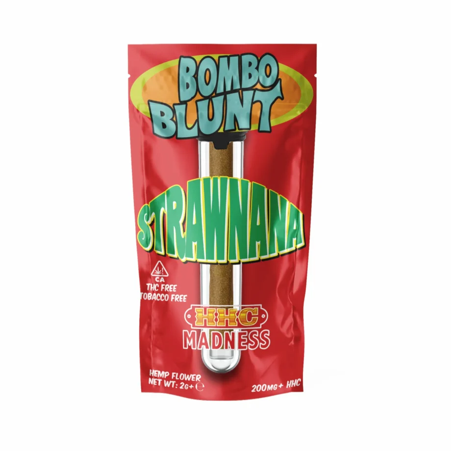 HHC Madness Bomboblunt – Strawnana - 200mg HHC - Image 1