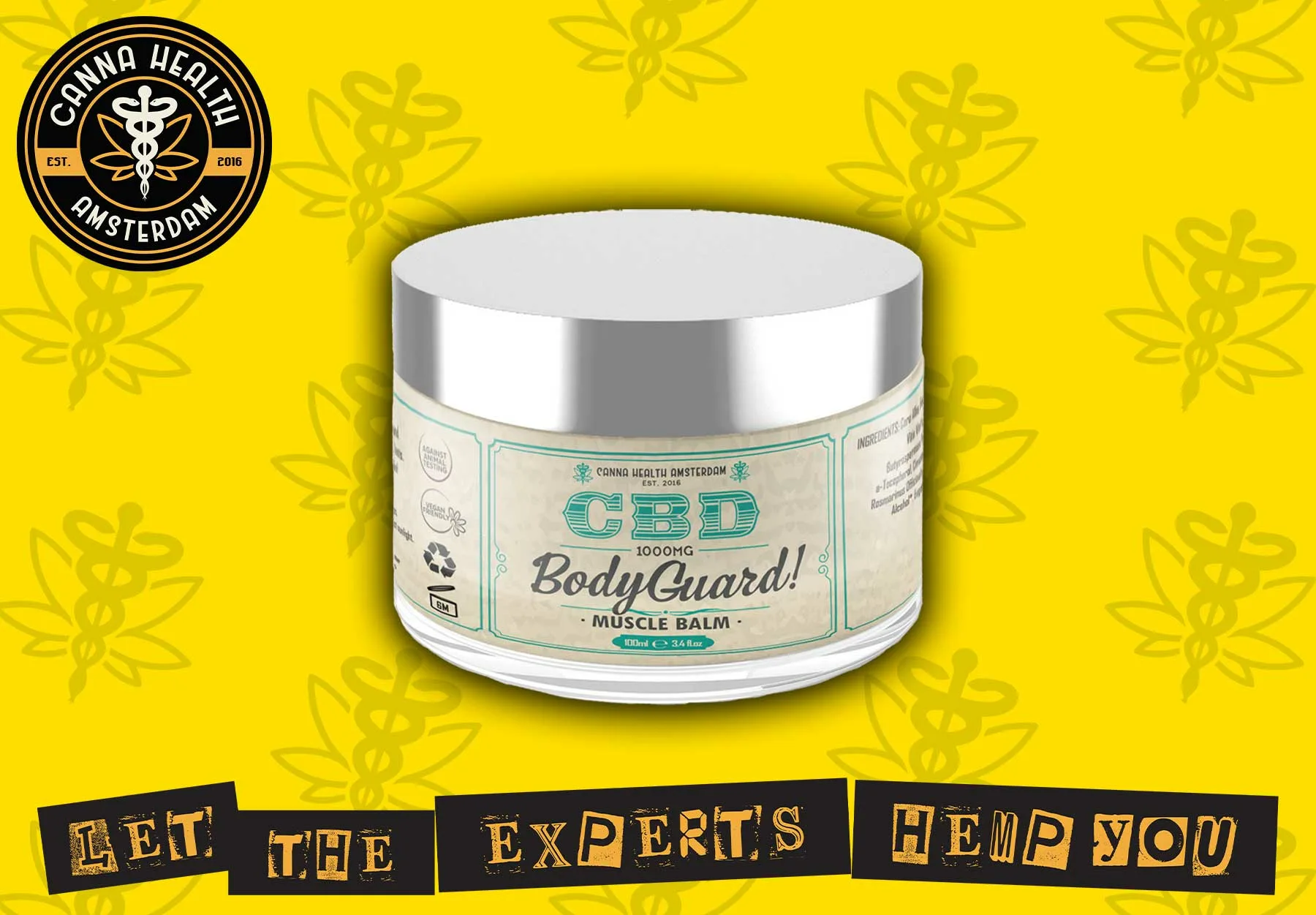 bodyguard - cbd muscle balm