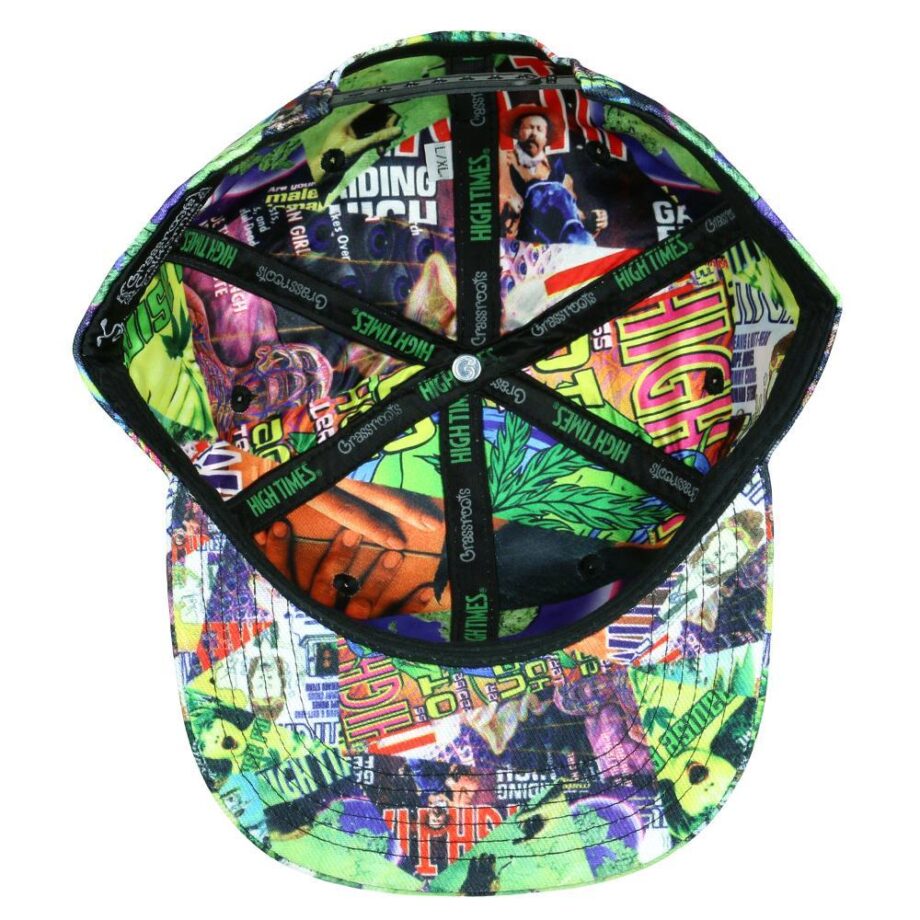 Καπέλο High Times Covers Pattern Snapback - Image 6