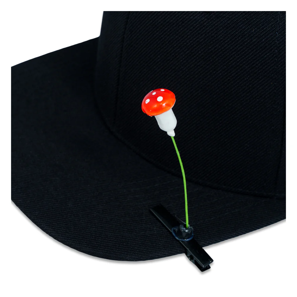 Grassrootsclothing645176781d9238645176781da83.28798050645176781da83.jpg Mushroom Visor Hat Clip
The perfect festival Accessory for your Grassroots California Hat