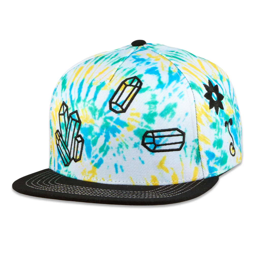Grassrootsclothing647f420fcc9009647f420fccae4.01811092647f420fccae4.jpg FAB Shapes Tie Dye Snapback Hat