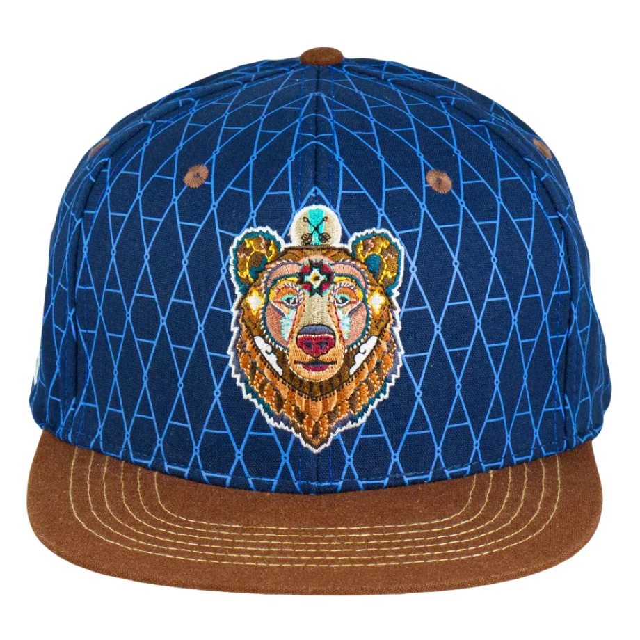 Καπέλο Frank Brothers Brother Bear Blue Snapback - Image 3
