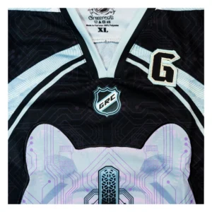 Digital Migration Green Hockey Jersey - Image 4