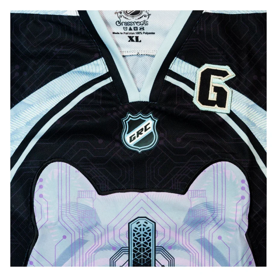 Digital Migration Green Hockey Jersey - Image 4