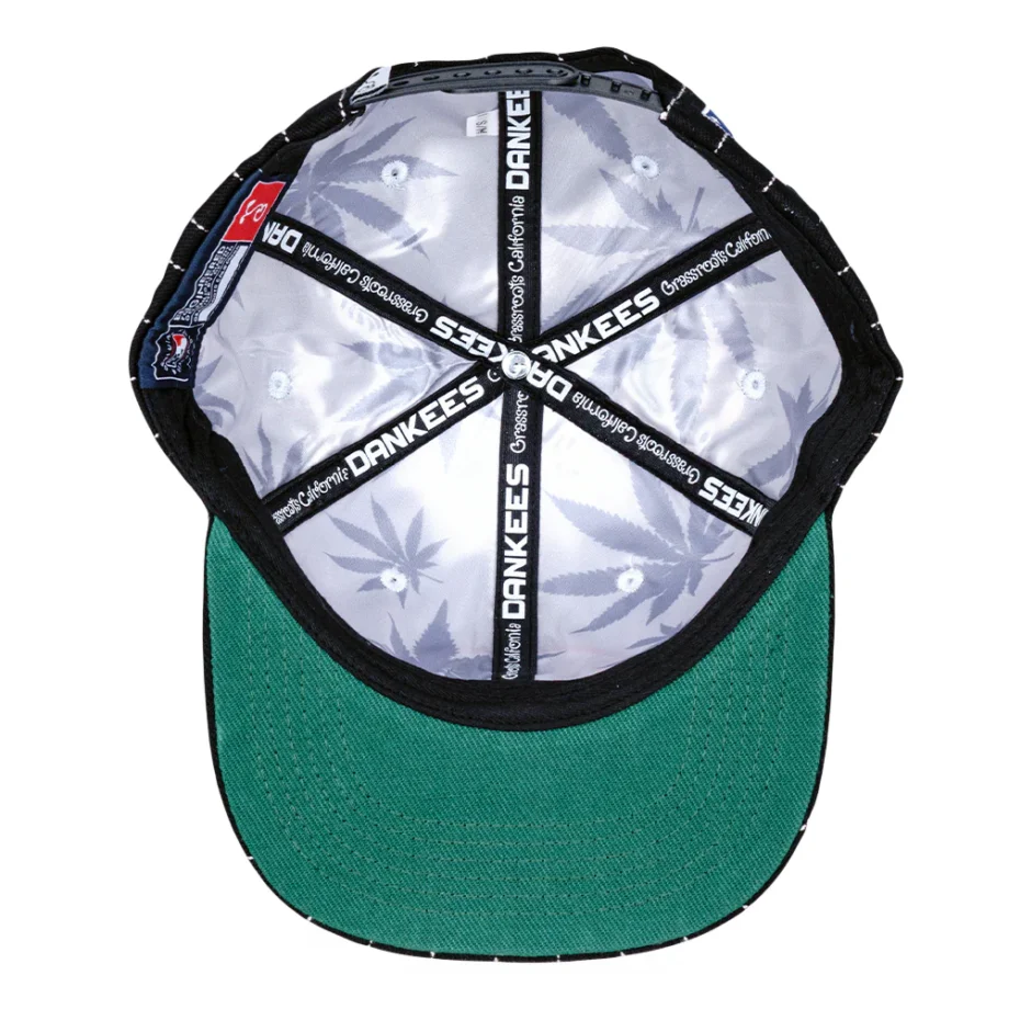 Καπέλο Dankees Black Pinstripe Snapback - Image 2