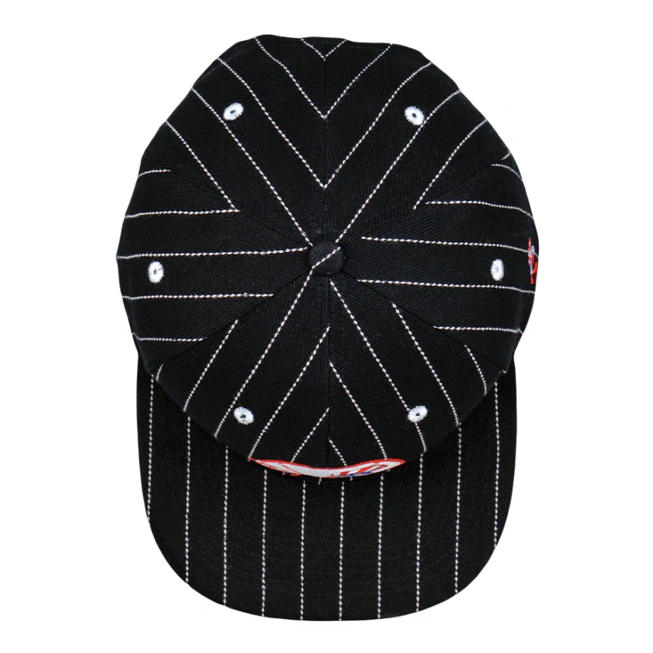 Καπέλο Dankees Black Pinstripe Snapback - Image 4
