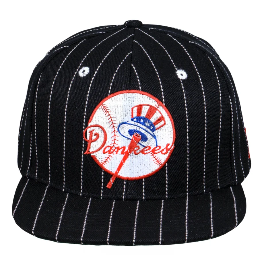 Καπέλο Dankees Black Pinstripe Snapback - Image 3