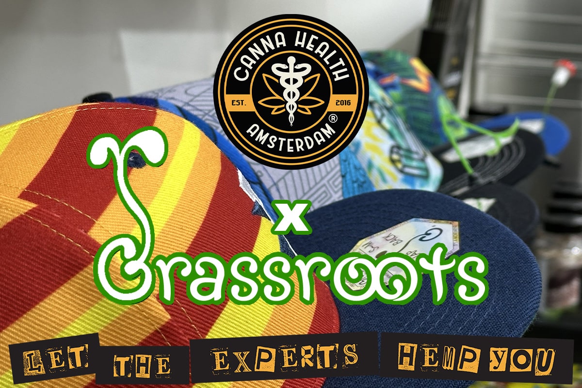 grassroots california x canna health amsterdam
