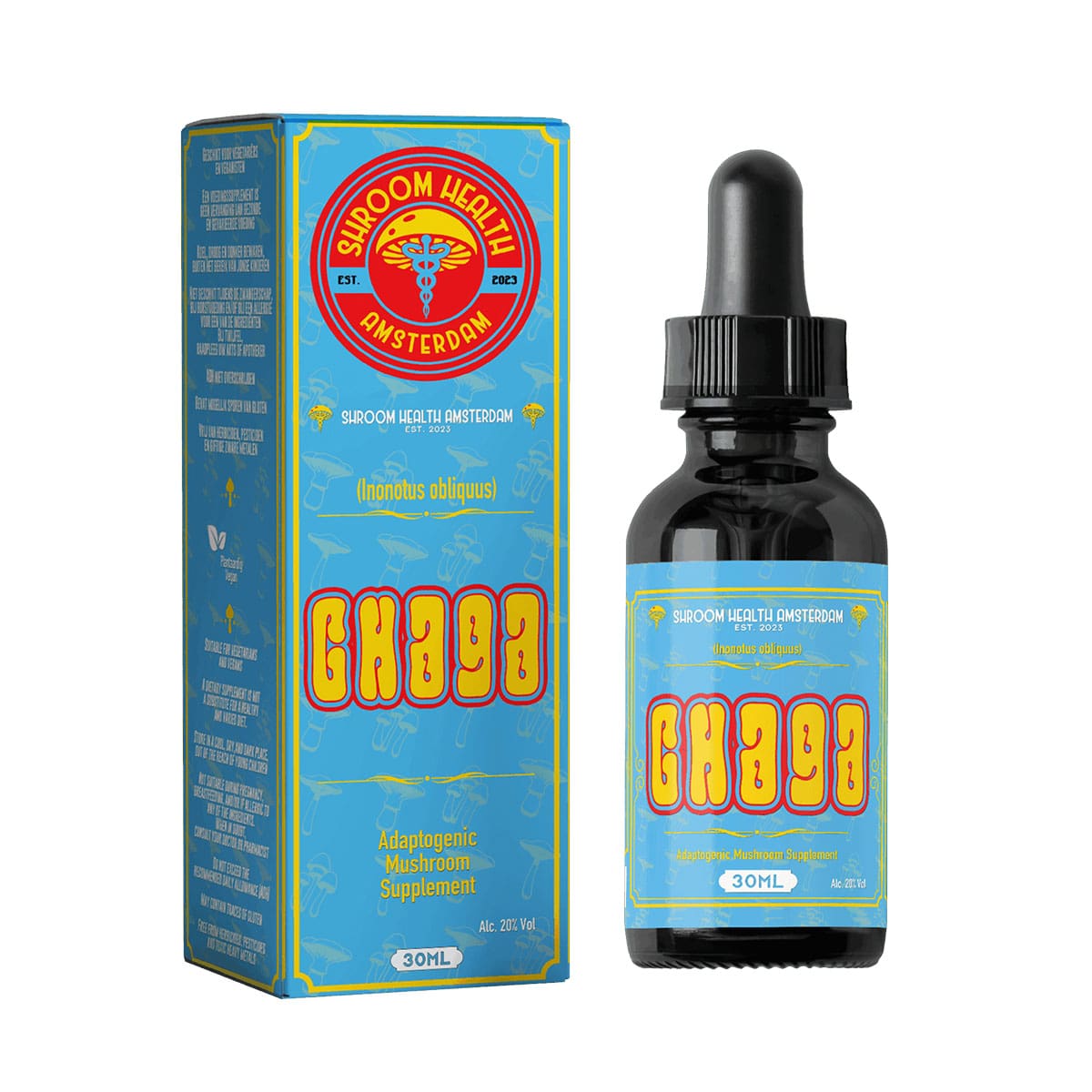 Chaga - 30ml-min Chaga - 30ml - Shroom Health Amsterdam