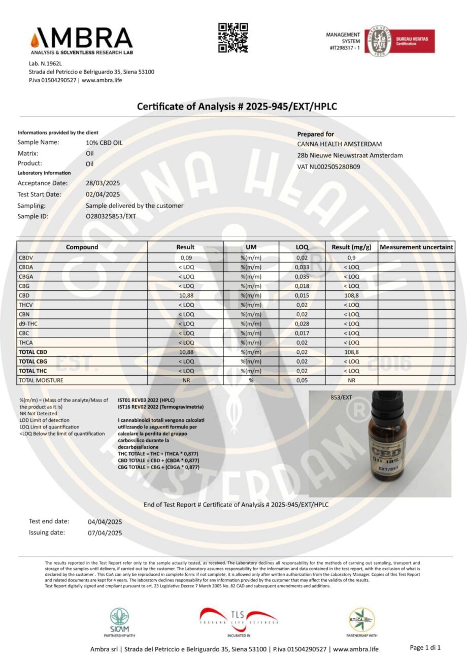 10% CBD Oil