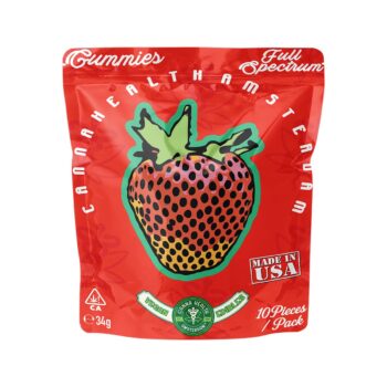 Strawberry THC gummies