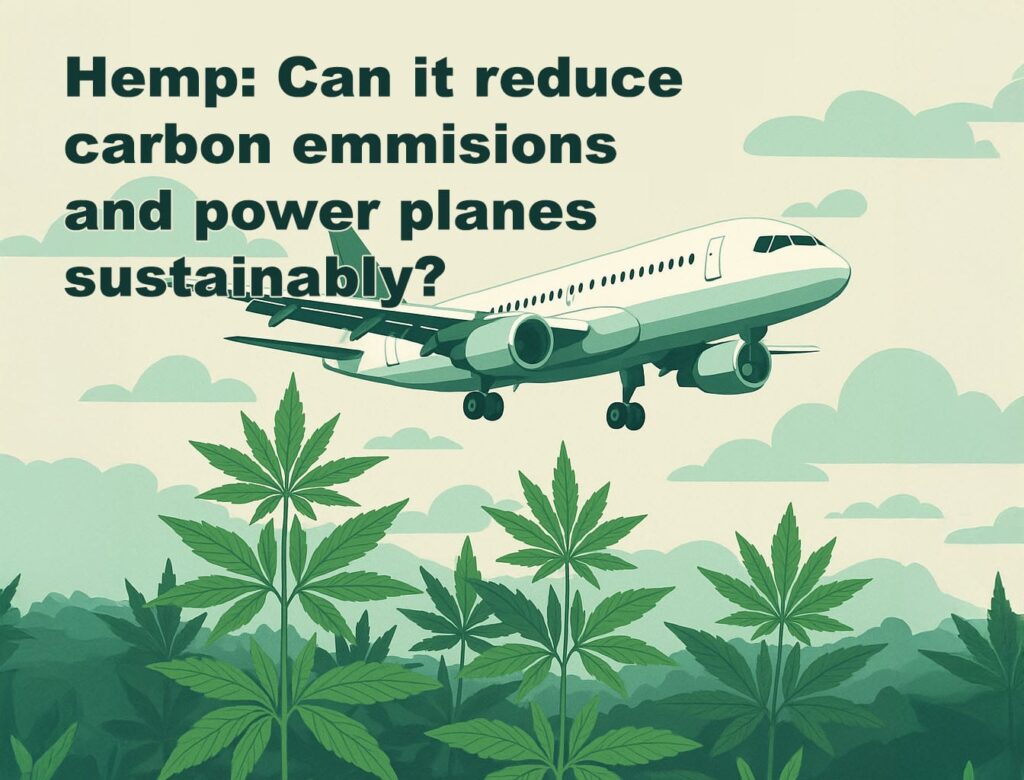 Hemp in Aviation: Can It Reduce Carbon Emissions and Power Planes Sustainably?