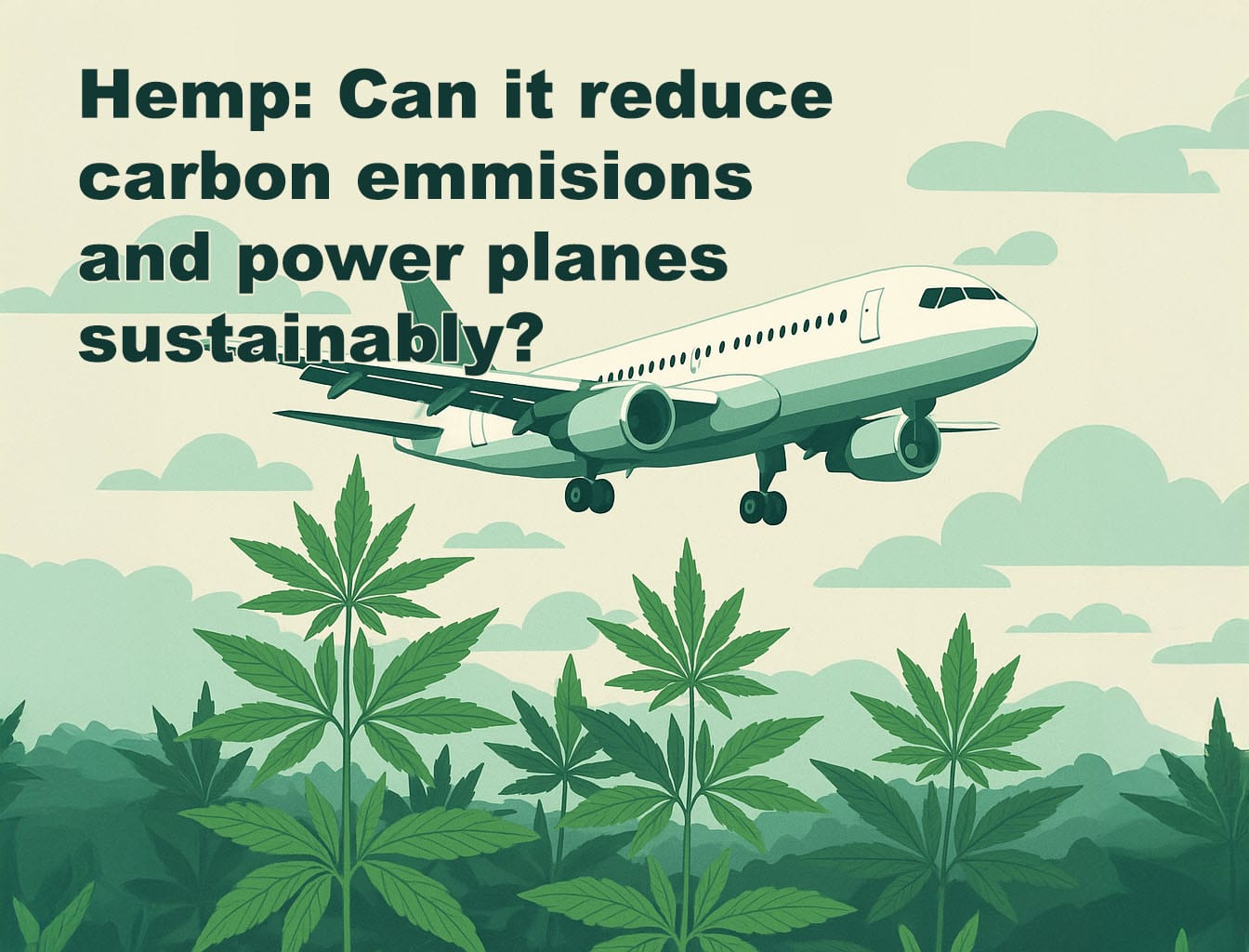 Hemp in Aviation: Can It Reduce Carbon Emissions and Power Planes Sustainably?