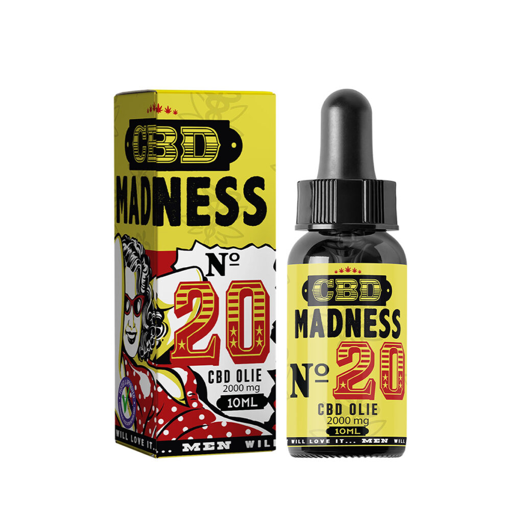 CBD Madness Oil No. 20  – 2000mg CBD (20%) | 10ml