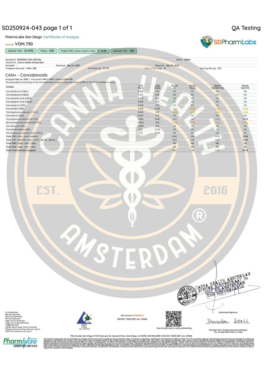 VEGAN GUMMY: GREEN APPLE – Full Spectrum 50 mg - Image 2