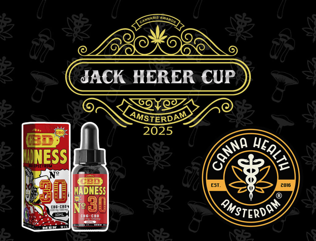 CBD Madness Oil No. 30 by Canna Health Amsterdam Wins at the Final Jack Herer Cup 2025