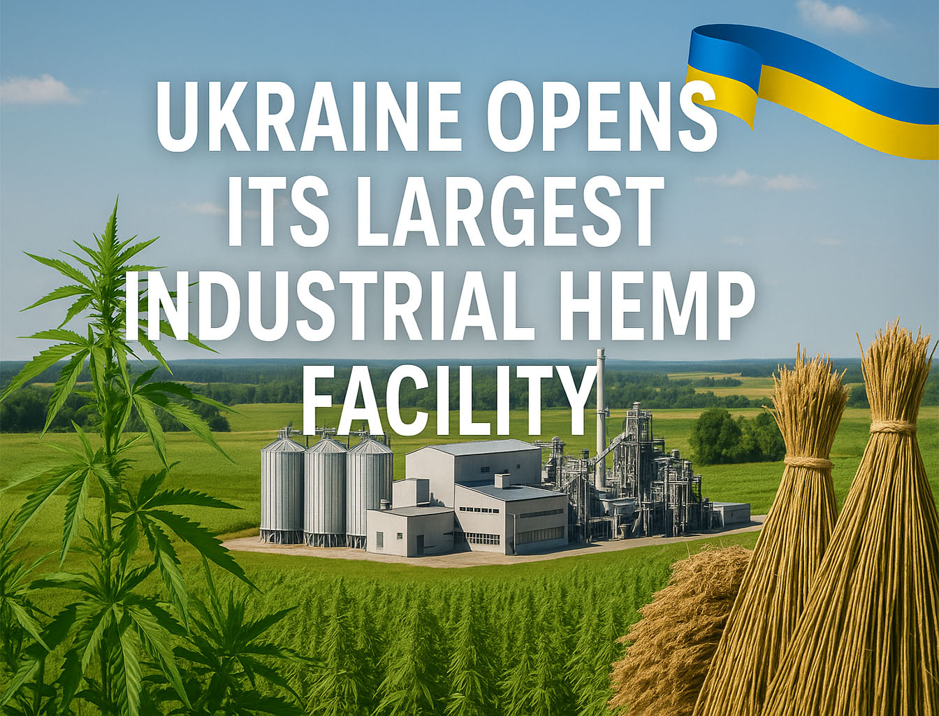 Ukraine Opens Its Largest Industrial Hemp Processing Facility