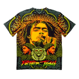 PETER TOSH POSTER PRINT T SHIRT - Image 3