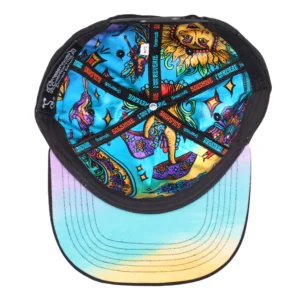 Solshine Reverie Black Snapback Hat - Image 6