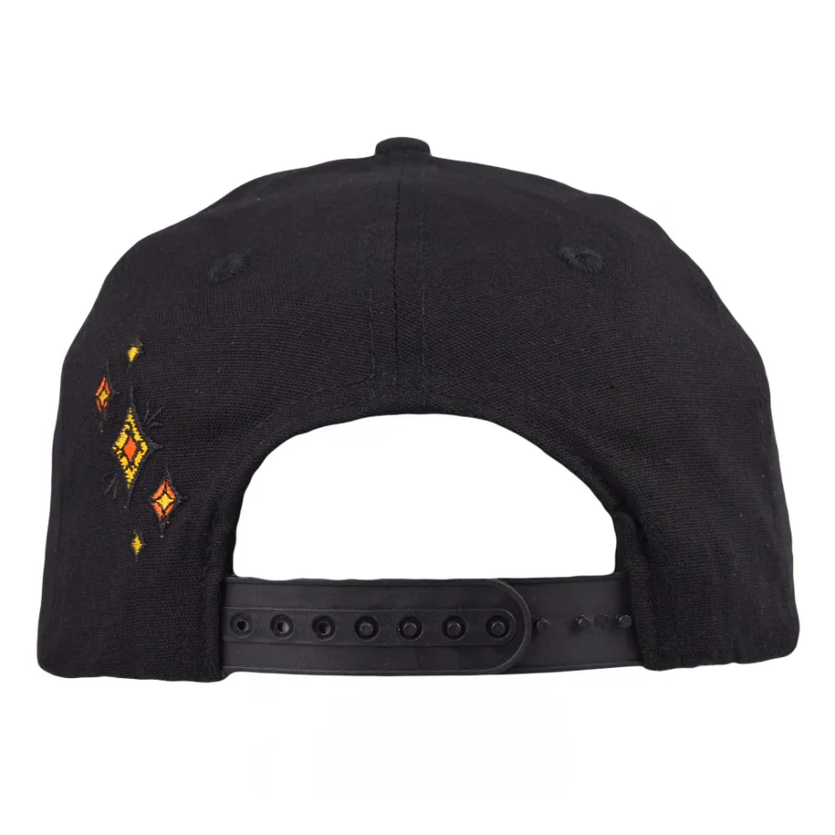 Solshine Reverie Black Snapback Hat - Image 4