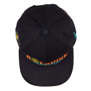Solshine Reverie Black Snapback Hat - Image 3