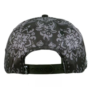 Stylust Paisley Cat Black Snapback Hat - Image 4