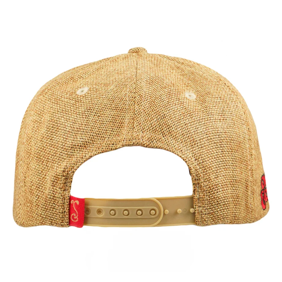 Cheech and Chong Silhouette Tan Snapback Hat - Image 4