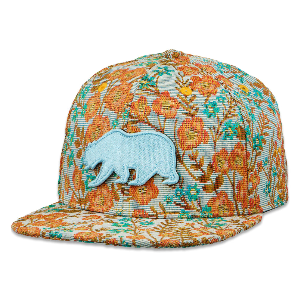 Grassrootsclothing67112b4d051f5067112b4d05547.1843326567112b4d05547 Removable Bear Floral Snapback Hat - Image 1
