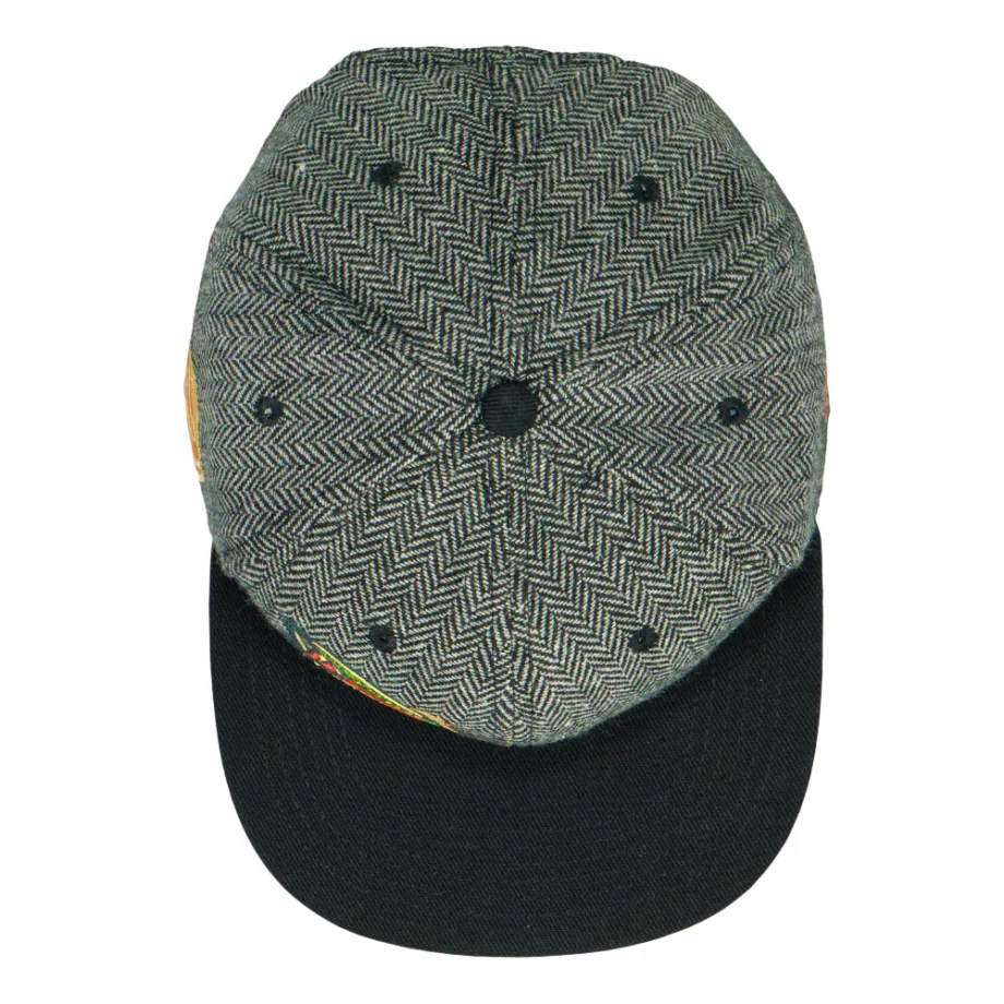 Kitchen Dwellers Black Snapback Hat - Image 3