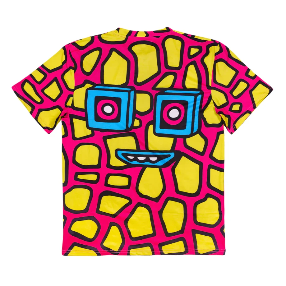 KILLER ACID MUSHROOM YELLOW T SHIRT - Image 4