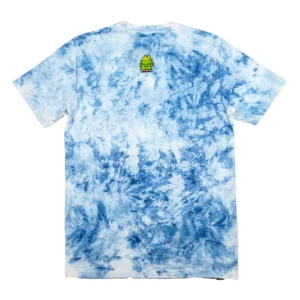 KILLER ACID MUSHROOM BLUE TIE DYE T SHIRT - Image 4