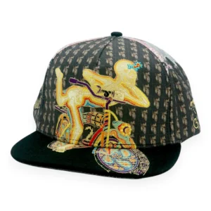 INTROSPECTIVE PROJECTIONS BICYCLE DAY BLACK SNAPBACK HAT - Image 3