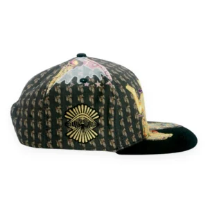 INTROSPECTIVE PROJECTIONS BICYCLE DAY BLACK SNAPBACK HAT - Image 7