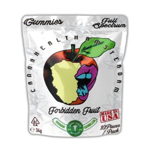 Escape into island mode. These tropical “Forbidden Fruit” gummies hit with a lush, juicy blend of exotic flavours and a smooth full-spectrum vibe.

Perfect for unwinding, elevating your mood, or finding your flow at the end of a long day, they deliver relaxed energy wrapped in a sunny tropical bite.

VEGAN – GLUTEN FREE – MADE IN USA – Full Spectrum